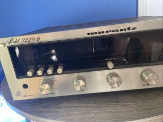 Marantz 2220B Vintage Stereo Receiver -,  and looks great 3