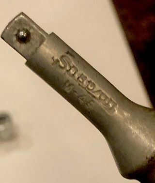 Snap - On Tools Midget 9/32” Set,  ULTRA RARE M - 45 spinner handle Vintage 1940 - 45 5