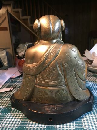 Antique or Vintage seated Amida Bronze Buddha 3