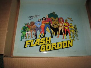 Flash Gordon Publicity Cel All Main Characters And Title Logo - Art