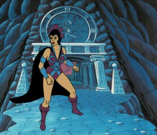 He - Man Masters Of The Universe Production Animation Cel Mu60 Evil - Lyn