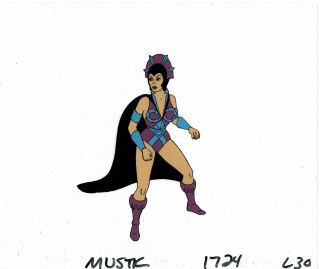 HE - MAN MASTERS OF THE UNIVERSE Production Animation Cel MU60 EVIL - LYN 3