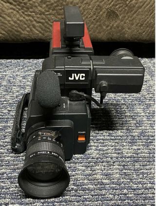 Vintage Back To The Future JVC GR - C1U Camcorder w/ Battery & Charger RARE 3