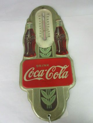 Vintage Coke Coca Cola Soda 1942 Store Thermometer Advertising A - 249