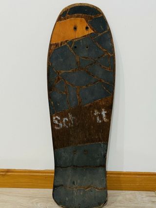 Schmitt Stix Lucero Vintage 80’s Skateboard Deck 1987 G&S Alva Powell Santa Cruz 3