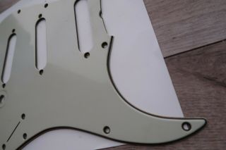 1964 Fender Stratocaster Nitrate Celluloid Green Pickguard 