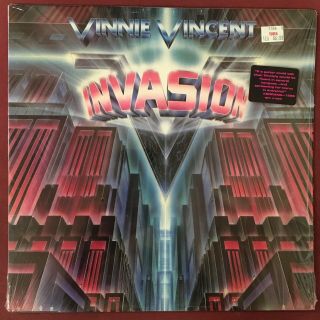Vinnie Vincent Invasion - 1986 Chrysalis Lp Kiss Guitarist Nm In Shrink