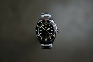 Nth - Barracuda Vintage Black No Date Automatic Dive Watch 300m
