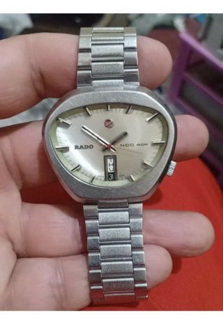 Vintage Rado Ncc 404 Automatic Men Wrist Watch