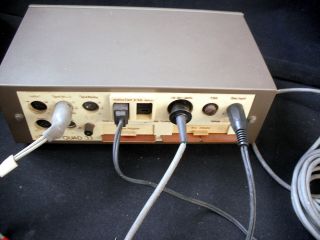 Vintage Quad 303 Power Amplifier,  Quad 33 Pre - amp,  cables • Boxed 5
