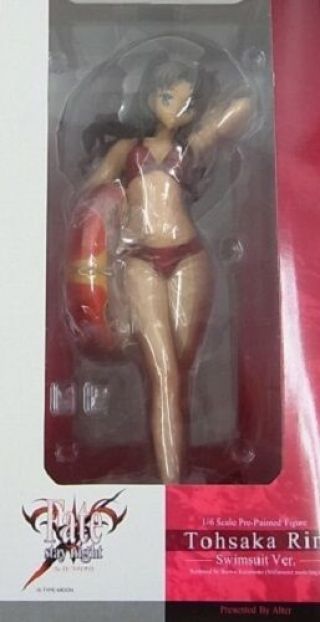 Alter Fate Stay Night Rin Tohsaka Swimsuit Ver.  1:6 Pvc From Japan