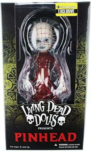 Living Dead Dolls Hellraiser Iii Pinhead Red Variant Exclusive Limited Edition