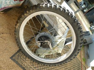 Honda Cr 125 250 450 480 500 Dual Leading Shoe (dls) Wheel Vintage Mx Motocross