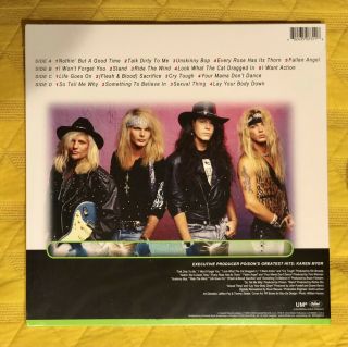 Poison - Greatest Hits 2 LP Set Limited Green & Yellow Vinyl - Int’l Ship 3