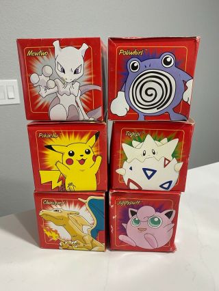 Complete Set Of 6 Pokemon Pokeball 23k Gold Plated Cards - Limited 4