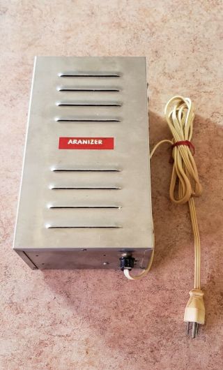 Vintage Aranizer Electronic Purifier Ss - 8