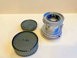Leica Leitz Elmar 50mm F2.  8 Vintage M Mount Collapsable Lens Shipped from USA 3