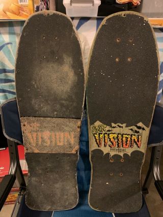Vtg Vision Skateboards - 2 Marty Jinx Jimenez Decks 4