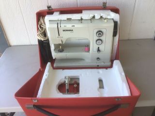 Vintage Bernina.  Record 830 Sewing.  Machine.  In The Carrying Case