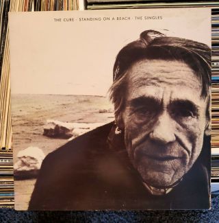 The Cure - Standing On A Beach Singles - 12 " Vinyl Lp 1986 Album Gatefold Vg