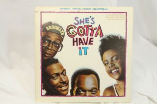 Spike Lee She ' s Gotta Have It LP Vinyl Soundtrack Promo 1986 2