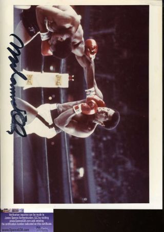 Muhammad Ali Vintage Jsa Authentic Hand Signed 8x10 Photo Autograph