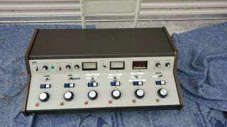 Vintage Rca Mi 6 Channel Solid State Mixer Stereo Mono Broadcast Console