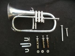 Great Vintage Pro Bb Flugelhorn By Couesnon Paris - Great Player