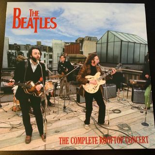 The Beatles,  Complete Rooftop Concert,  Bonus Tracks,  1/30/1969,  Black Vinyl Lp