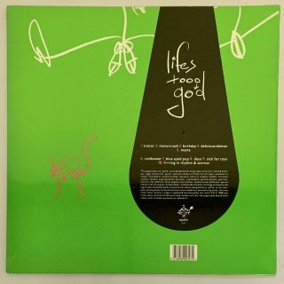THE SUGARCUBES ‎– LIFE ' S TOO GOOD SPEICIAL EDITION GREEN VINYL LP 2