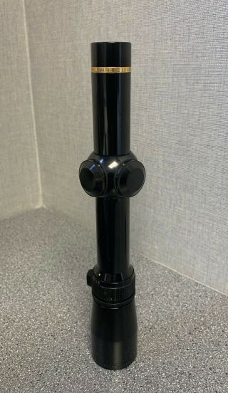 VINTAGE Leupold VX - 3i 1.  5 - 5x20mm Duplex Reticle Scope,  Gloss black,  very 4