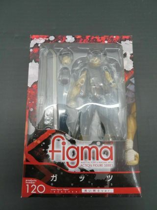 Figma Berserk Guts Black Swordsman Action Figure Pvc 165 Mm Max Factory Manga Jp