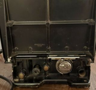 Vintage Black Singer 301A Slant Needle Long Bed Sewing Machine with Case 5