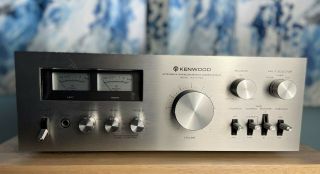 Vintage Kenwood Ka - 5700 Stereo Integrated Amplifier Recapped And Cleaned