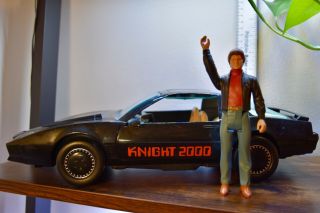 Vintage 1983 Knight Rider 2000 Car Kitt - K.  I.  T.  T.  - Michael Kenner