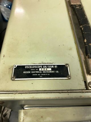Vintage Tektronix Oscilloscope MX - 2330/G 6
