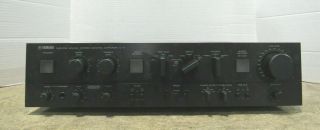 Vintage Yamaha C - 4 Natural Sound Stereo Control Pre - Amplifier Preamp
