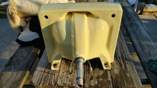 Vintage American Standard Yellow Bathroom Sink 19 X 21 Sink W/ Faucet Price Only