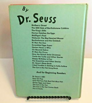 Dr.  Seuss If I Ran the Zoo 1950 1st Edition Matt Cover 8x10 Hardcover Vintage 4