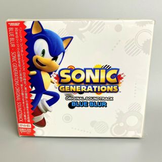 Rare Sonic Generations Soundtrack Blue Blur Music Cd Sonic The Hedgehog