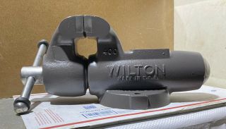 Vintage Wilton Bullet Bench Vise - Made In Usa