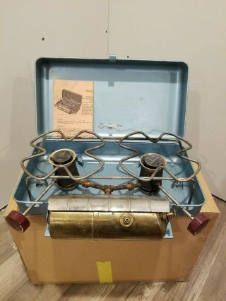 Rare Vintage Optimus 22b Camp Stove,  Suitcase Stove