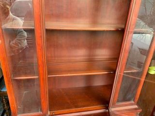 vintage china cabinet hutch 4