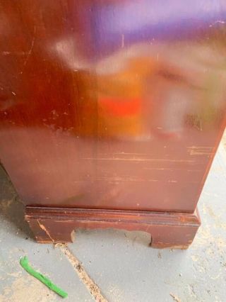 vintage china cabinet hutch 6