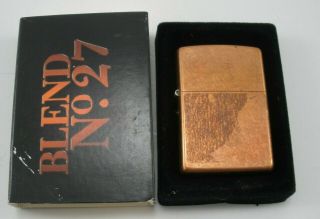 Rare Vintage Marlboro Copper Zippo Lighter C 03
