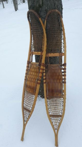 Vintage Snowshoes 1942 Wwii Af H Wallingford Vt.  Unused/never Worn.  Pristine Con