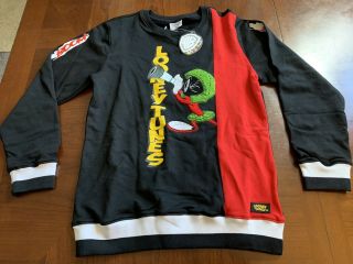 Looney Tunes Authentic Marvin The Martian Sweater Youth Size Xl Rare