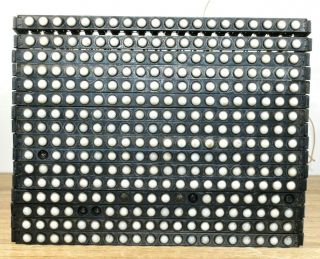 16 Strips Of Vtg Antique Indicator Lights From Telephone Switchboard 320 Total