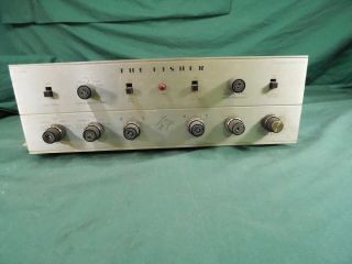 Vintage The Fisher Control Amplifier Power Amp Tube Amp Vintage Audio Sound