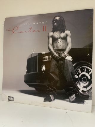 Lil Wayne Tha Carter Ii Vinyl Lp Promo